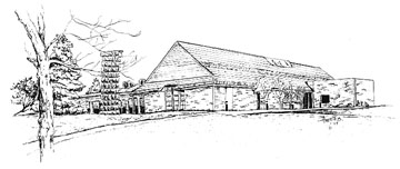 Sketch of the new Centerville Library