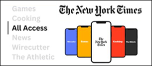 New York Times ALL ACCESS!