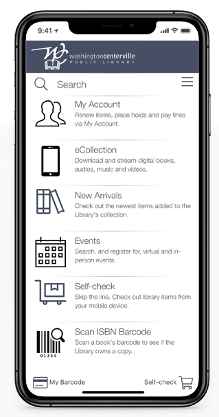WCPL Library App Home